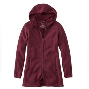 L.L. Bean Sweater Fleece Coat
Size Large